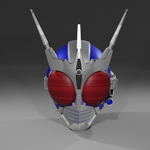 Kamen Rider G3-X Helmet STL File image 2