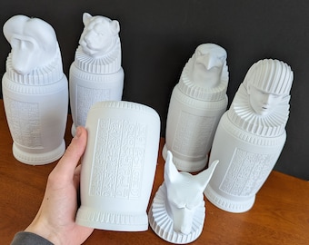 Egyptian Canopic Jars - The Mummy