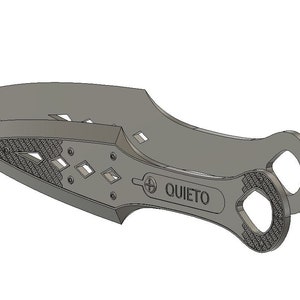 Wraith Kunai Heirloom DIGITAL STL file Apex Legends