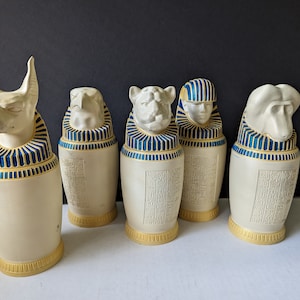 Egyptian Canopic Jars The Mummy image 2