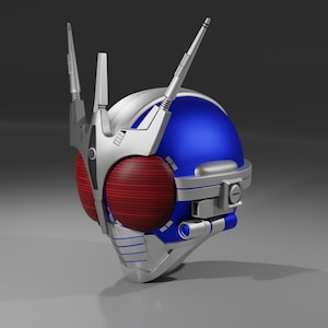Kamen Rider G3-X Helmet STL File image 1
