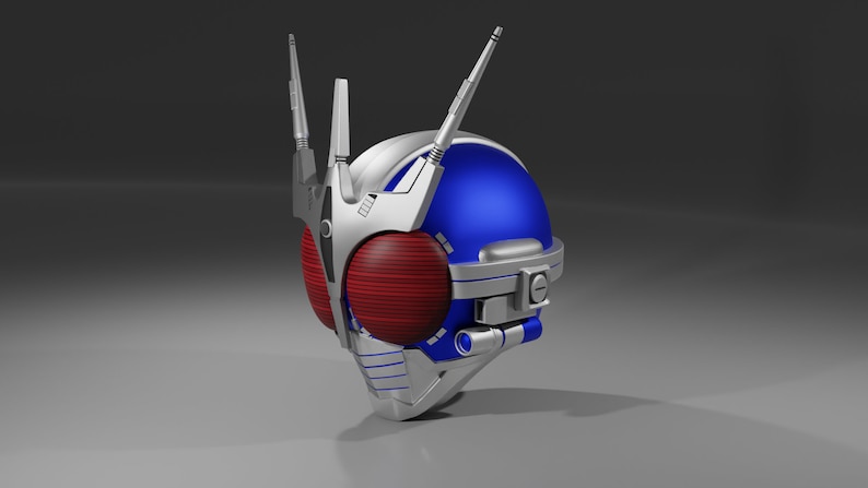 Kamen Rider G3-X Helmet STL File image 1