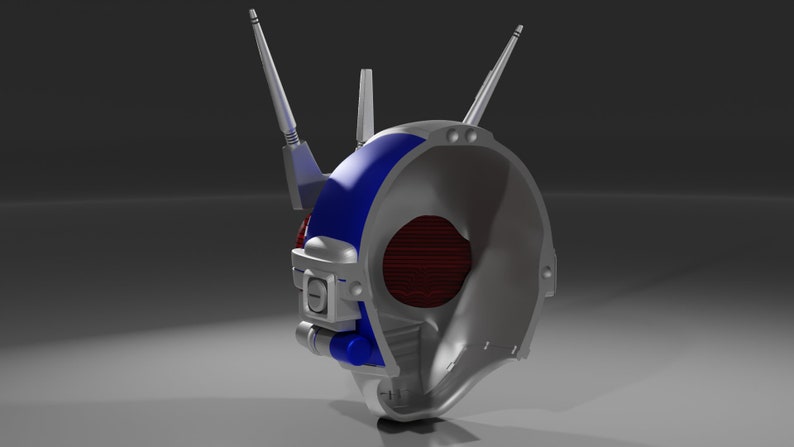 Kamen Rider G3-X Helmet STL File image 5