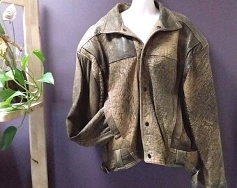 baggy brown jacket