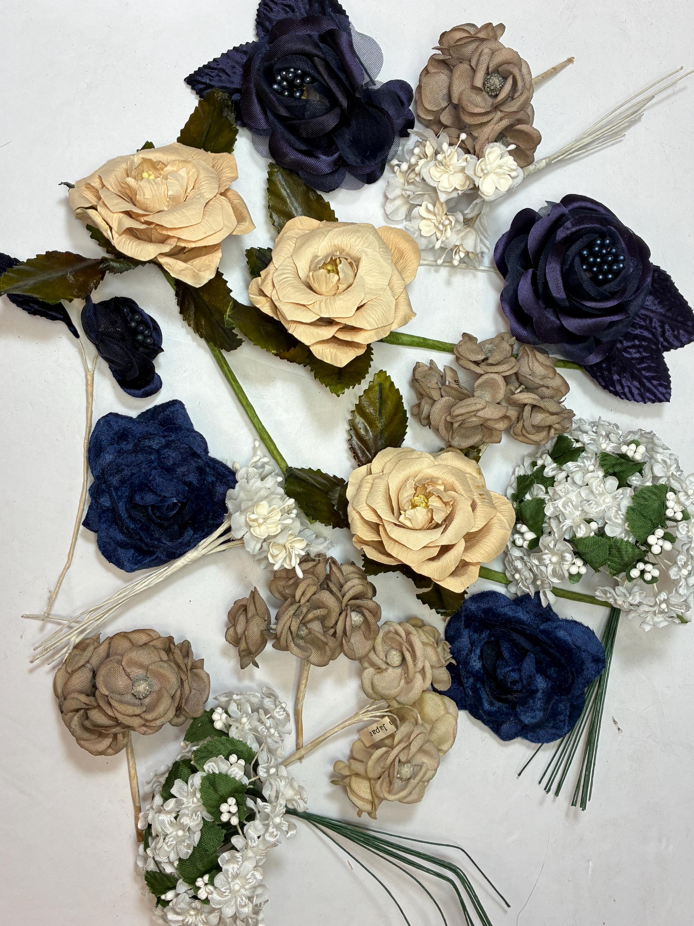 Vintage Millinery Flowers - Etsy