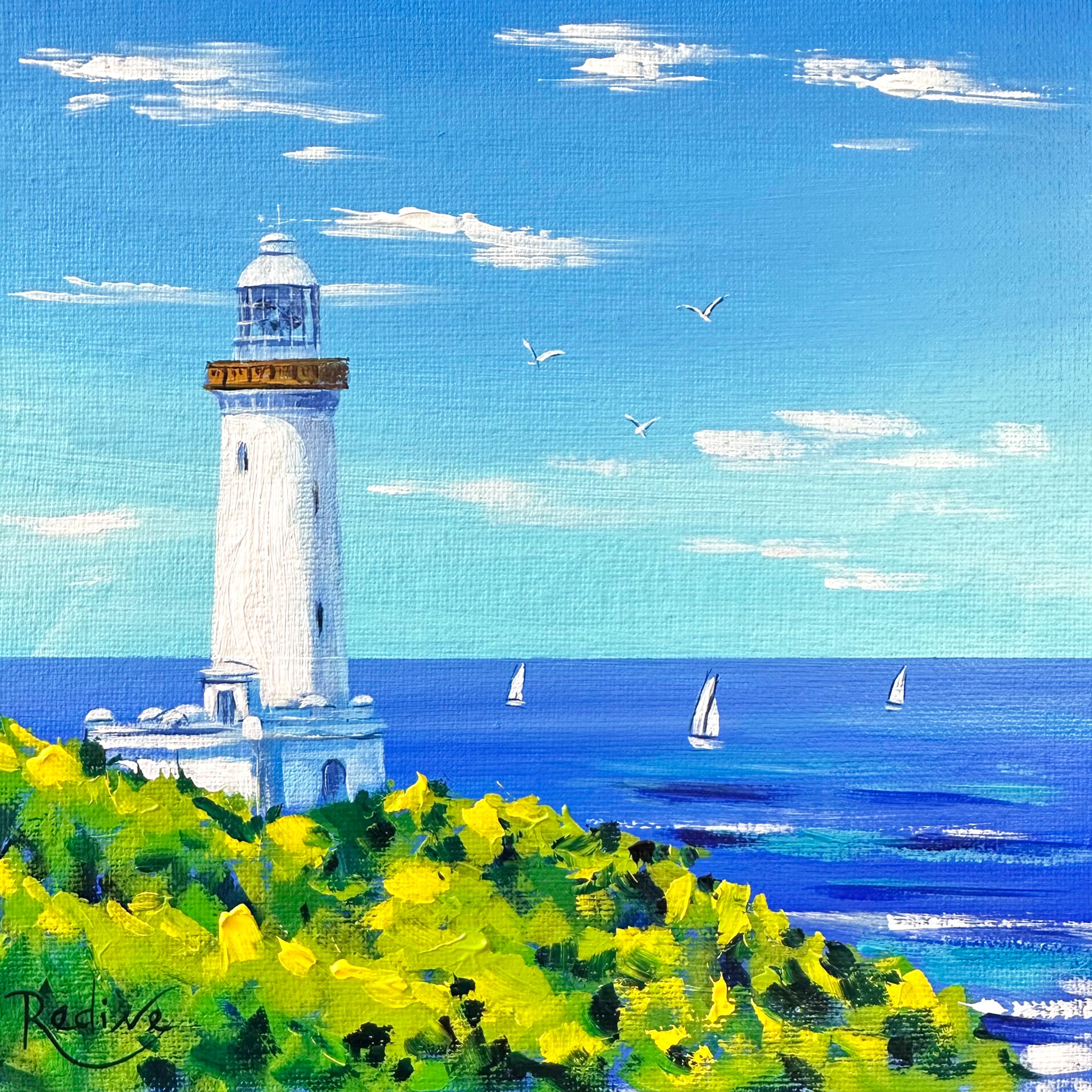 Lighthouse on Canvas Etsy Australia