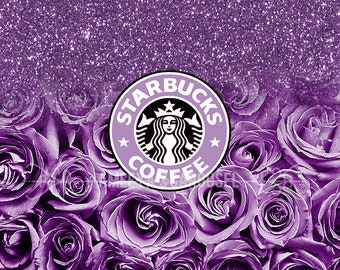 Purple Glitter and Roses SB wrap