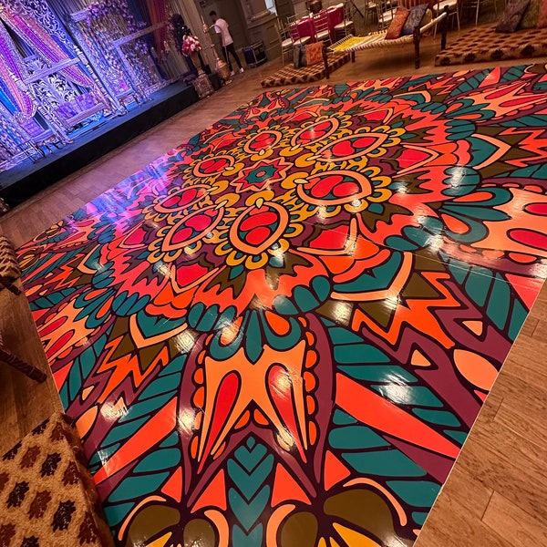 Dance Floor Decal Etsy