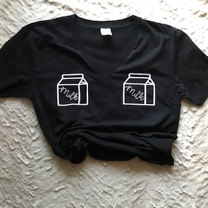 Breastfeeding Shirt | Mom Shirt | Milk Carton Shirt | Breastfeeding