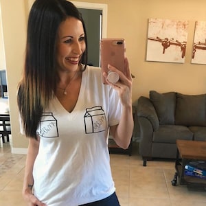 Breastfeeding Shirt | Mom Shirt | Milk Carton Shirt | Breastfeeding