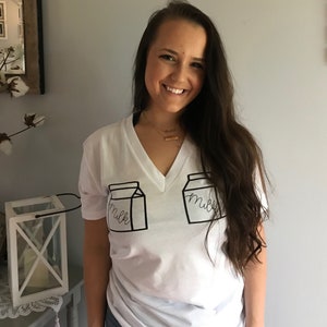 Breastfeeding Shirt | Mom Shirt | Milk Carton Shirt | Breastfeeding