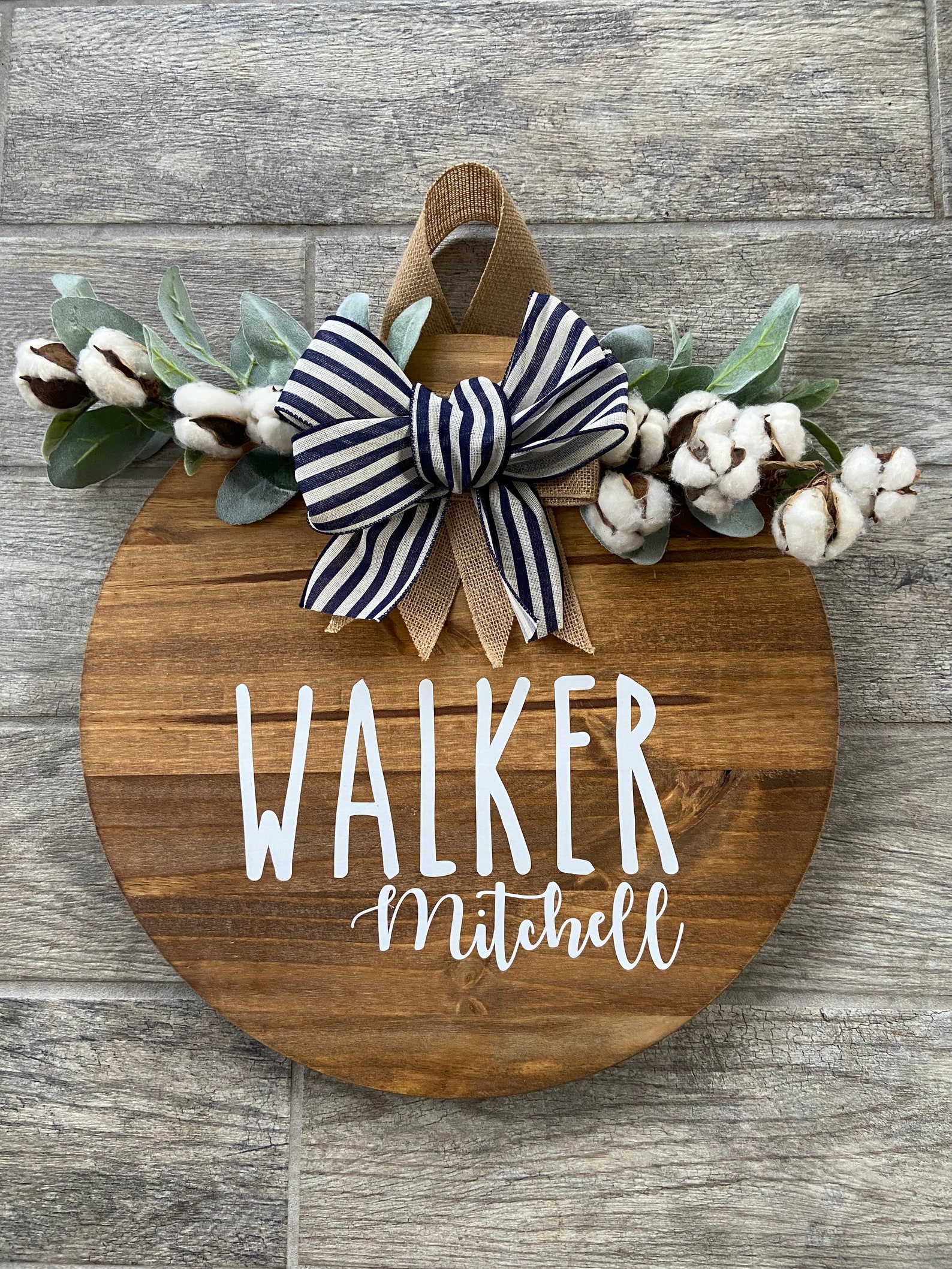 Baby Name Sign Nursery Door Sign Nursery Decor Home Etsy