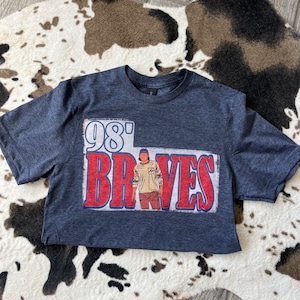 98’ Braves Shirt | Atlanta Braves Shirt | 98 Braves Shirt | Braves Shirt | Morgan Wallen Shirt |  Baseball Shirt