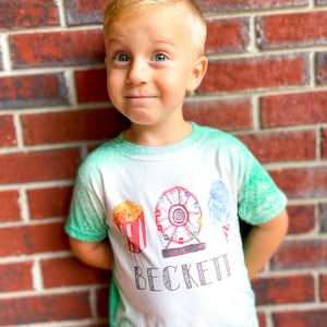 Fair Shirt | Carnival Shirt | Boy Fair Shirt | Personalized Fair Shirt | Personalized Fair Shirt | Sublimation Fair Shirt
