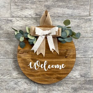 Welcome Door Sign | Door Sign | Home Sign | Front Door Decor |Home Gift, Wood Door Sign | Door Hanger | Wood Door Hanger | Front Door Sign