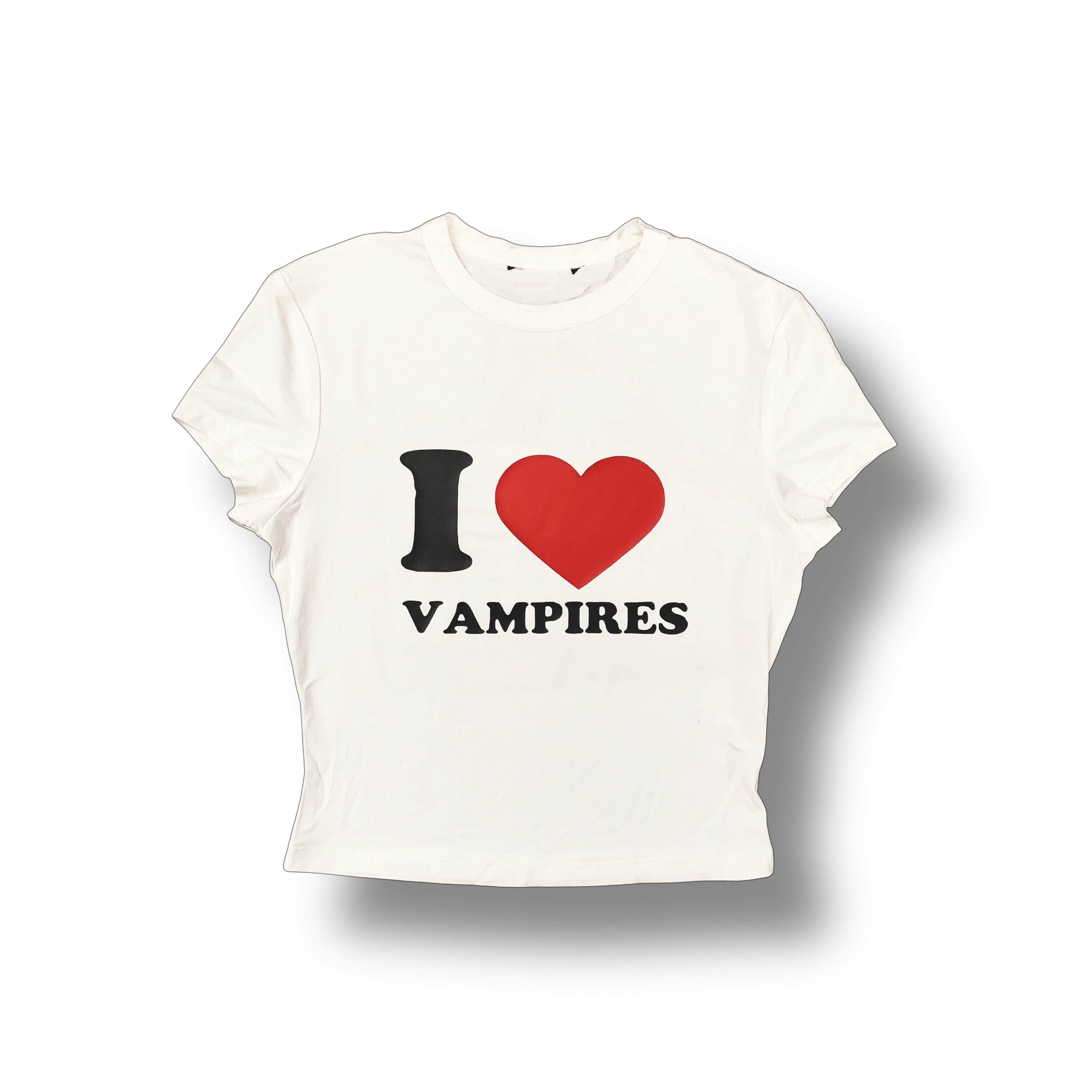 I Heart Vampires Baby Tee - Etsy Ireland