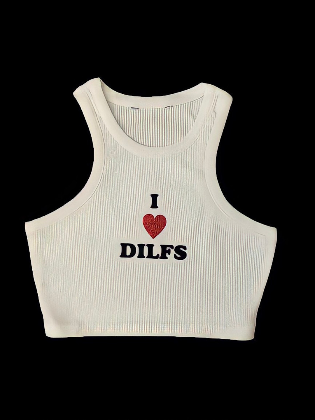 I Love Dilfs White Beater Tank - Etsy Sweden