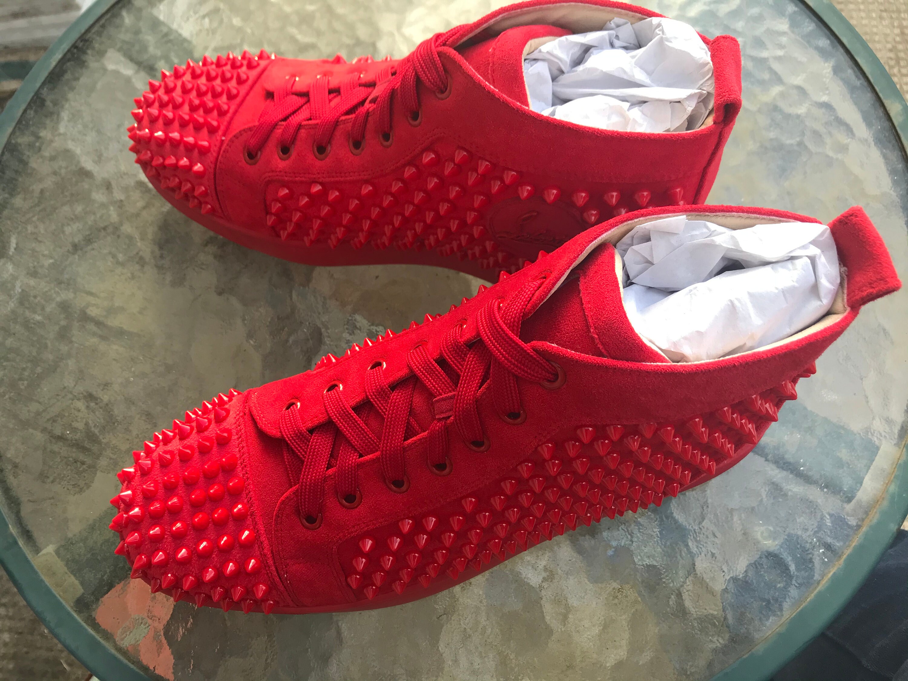 designer spike shoes