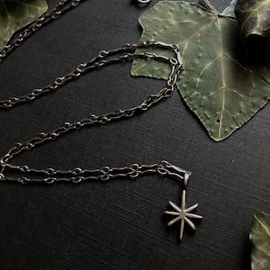 Astra | Per Aspera Ad Astra Collection |Celestial, Star, Witchy Jewelry, Sterling Silver, Star Pendant, Handmade