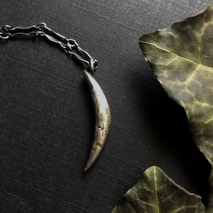 Celestine | Per Aspera Ad Astra Collection | Celestial, Moon, Witchy Jewelry, Sterling Silver, Moon Charm, Handmade