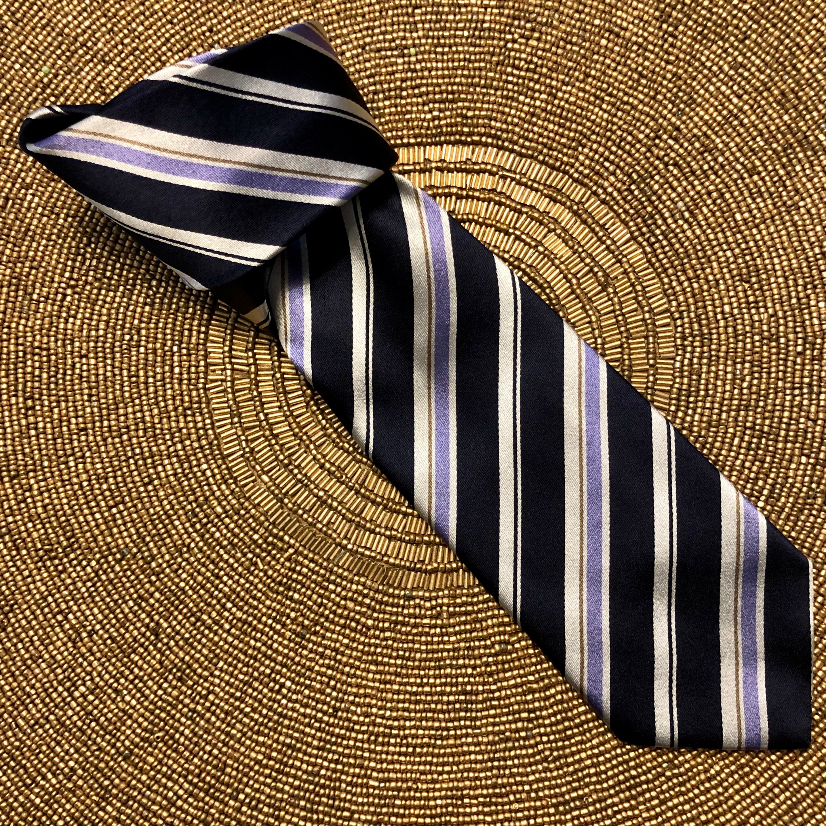 【美品】イタリア製　A&D tie アンドリューズタイ　ハンドメイド　ブラウン Andrew's ties - Etsy 日本