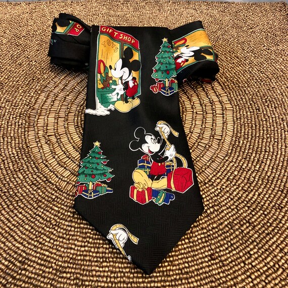 Fun Mickey Mouse Christmas Necktie - Mickey Unlim… - image 10
