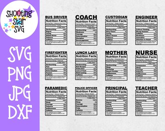 Download Nutrition Label Svg Image Hard Seltzer Etsy