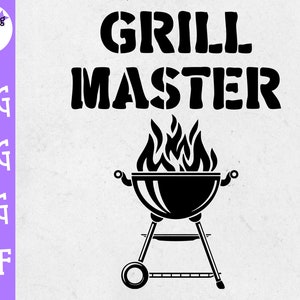 Grill Master SVG - Grillades SVG - Fête des Pères SVG