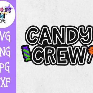 The Candy Crew SVG - Doces SVG - Halloween SVG