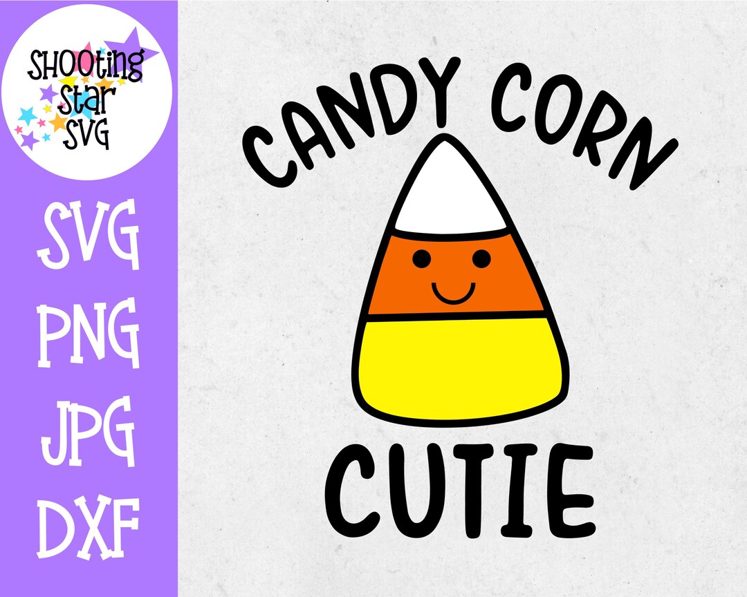 Candy Corn Cutie SVG - Fall SVG - Halloween SVG - Etsy
