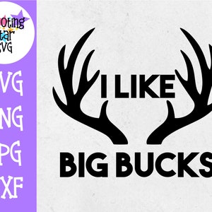 J'aime les gros mâles svg - Chasse SVG - Fête des Pères SVG
