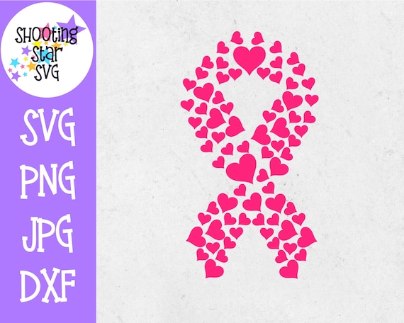 wallpapers Breast Cancer Ribbon Heart hearts breast cancer awareness ribbon breast cancer etsy