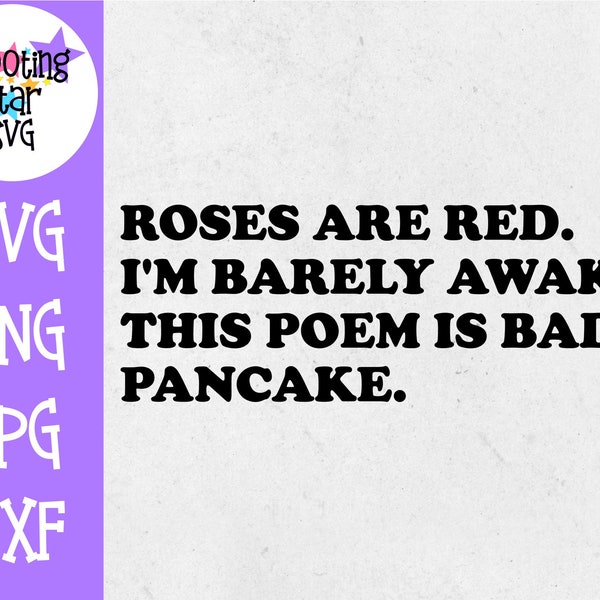 Roses Are Red Poem Etsy