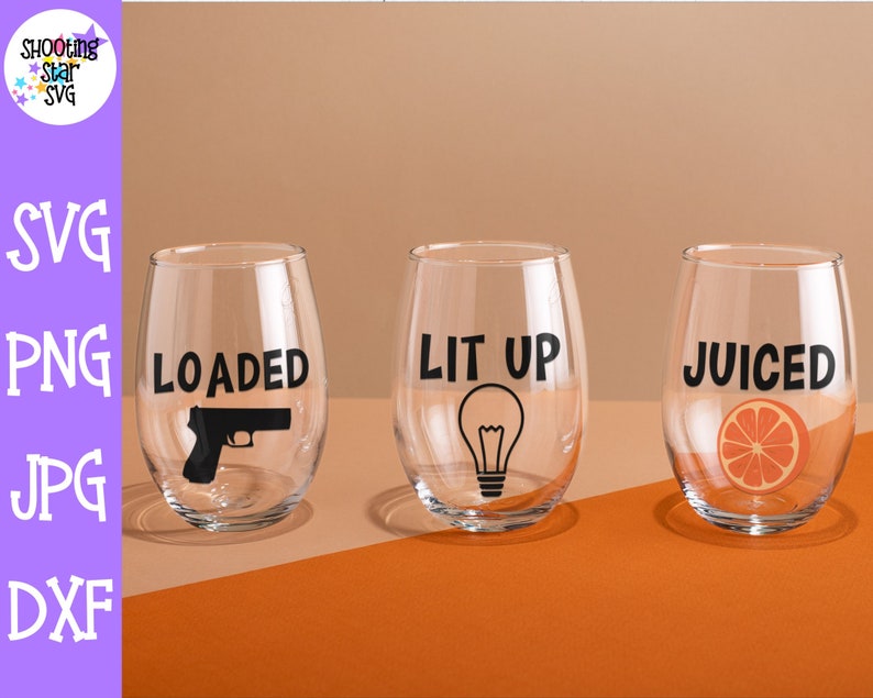 Download Funny Wine Glass SVG Bundle Wine Glass Quotes | Etsy