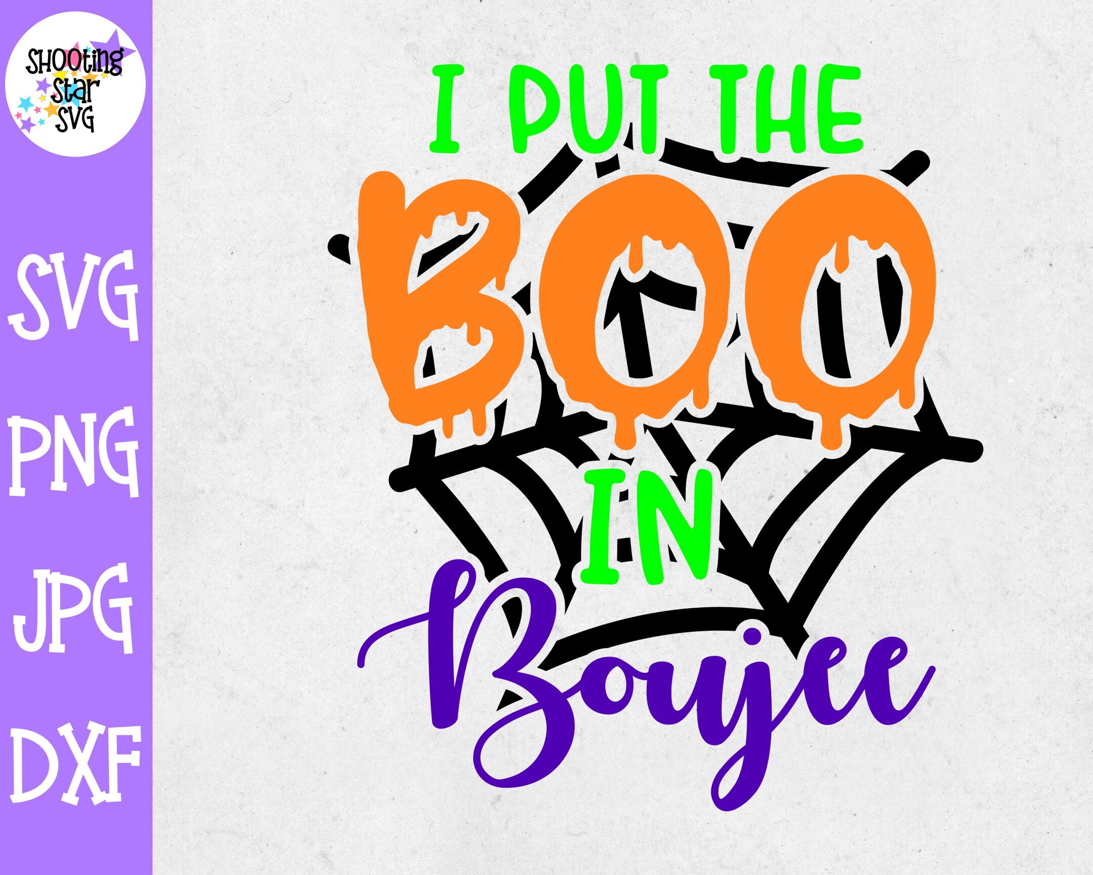 Boo in Bougie SVG Boo in Boujee SVG Boo in Boujie SVG - Etsy Canada