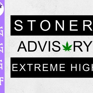 Stoner Beratung Extreme High Svg - Unkraut SVG - Marihuana SVG - Rolling Tray SVG