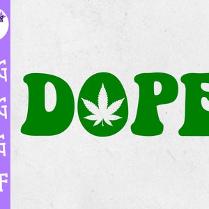Dope Weed svg - Weed SVG - Marijuana SVG - Rolling Tray SVG