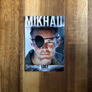 Lost Recycled Trading Card Kühlschrankmagnet