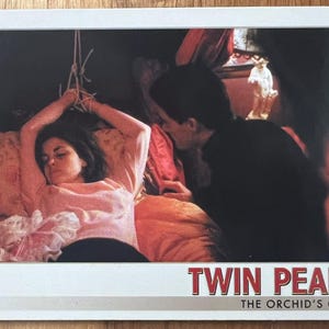 Aimant de réfrigérateur cartes à collectionner recyclées Twin Peaks