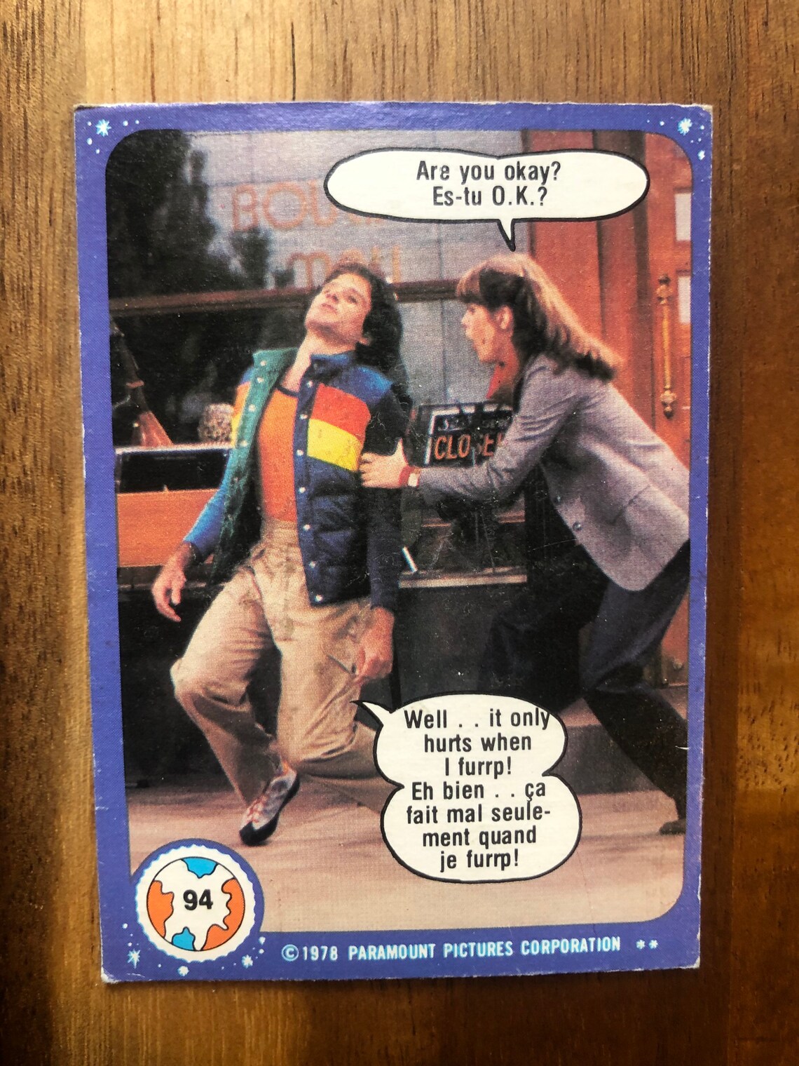 Mork Mindy Recycled Vintage Trading Card Fridge Magnet Etsy
