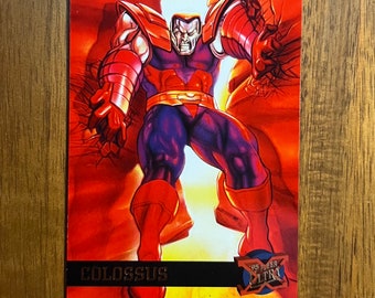 Colossus Recycled Trading Card Fridge Magnet