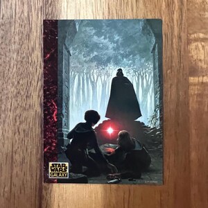 Aimant de réfrigérateur cartes à collectionner recyclées Star Wars