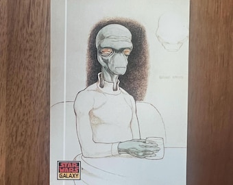 Star Wars Recycled Trading Card Kühlschrankmagnet