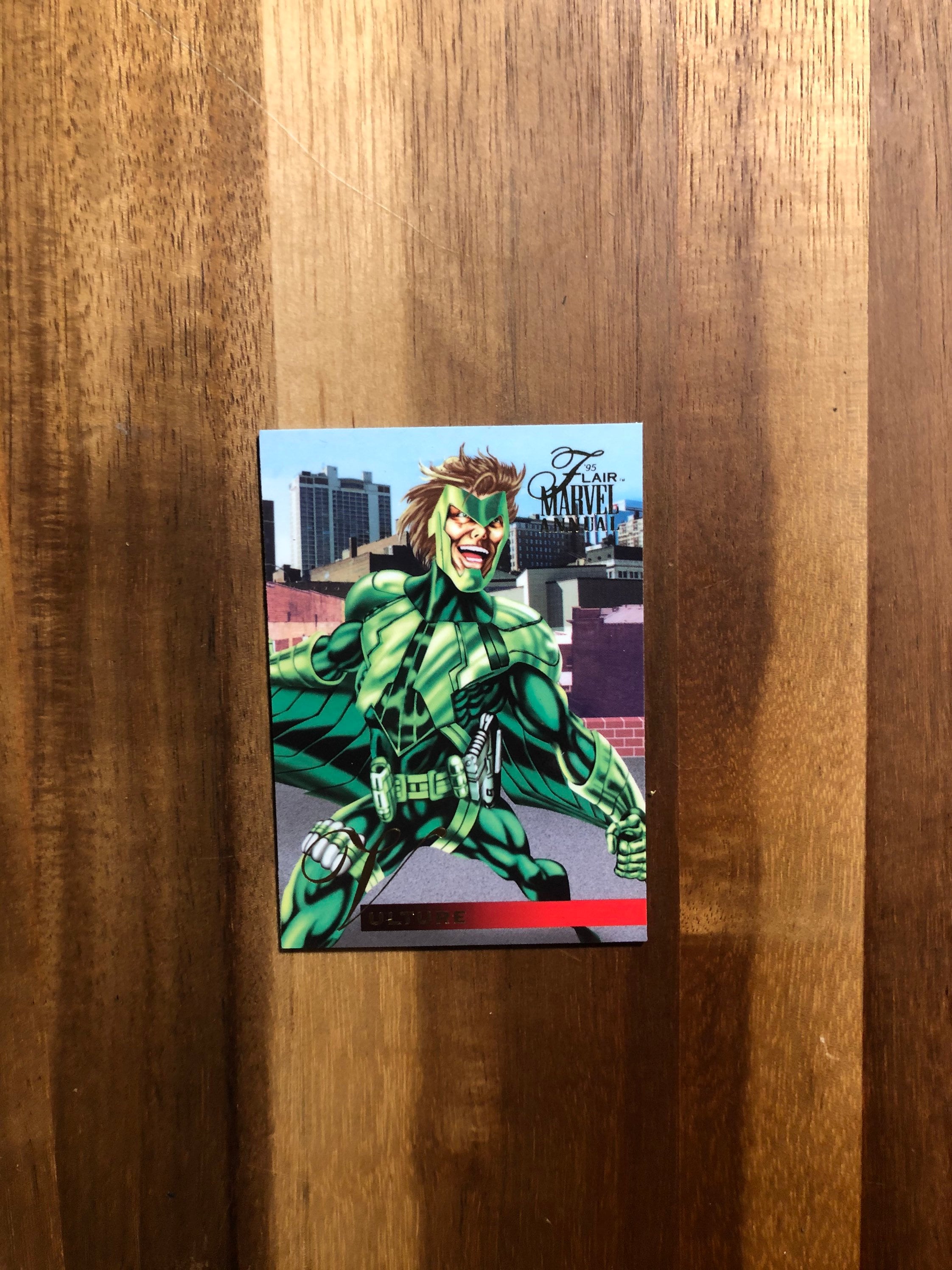 The Vulture Recycled Trading Card Fridge Magnet - Etsy