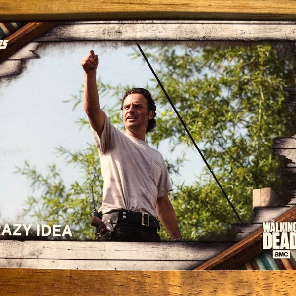 De Walking Dead Gerecycled Trading Card Koelkast Magneet