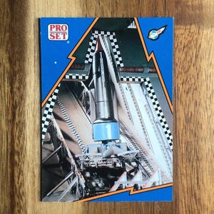 Thunderbirds Recycled Trading Card Fridge Magnet