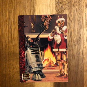 Aimant de réfrigérateur cartes à collectionner recyclées Star Wars