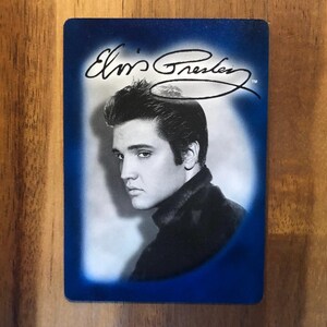 Elvis Presley riciclato carta da gioco magnete frigo