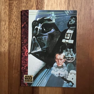 Aimant de réfrigérateur cartes à collectionner recyclées Galaxy Star Wars