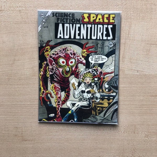 Large Space Adventures Fridge Magnet